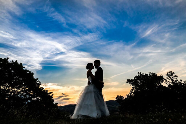 Cérémonie romantique avec vue