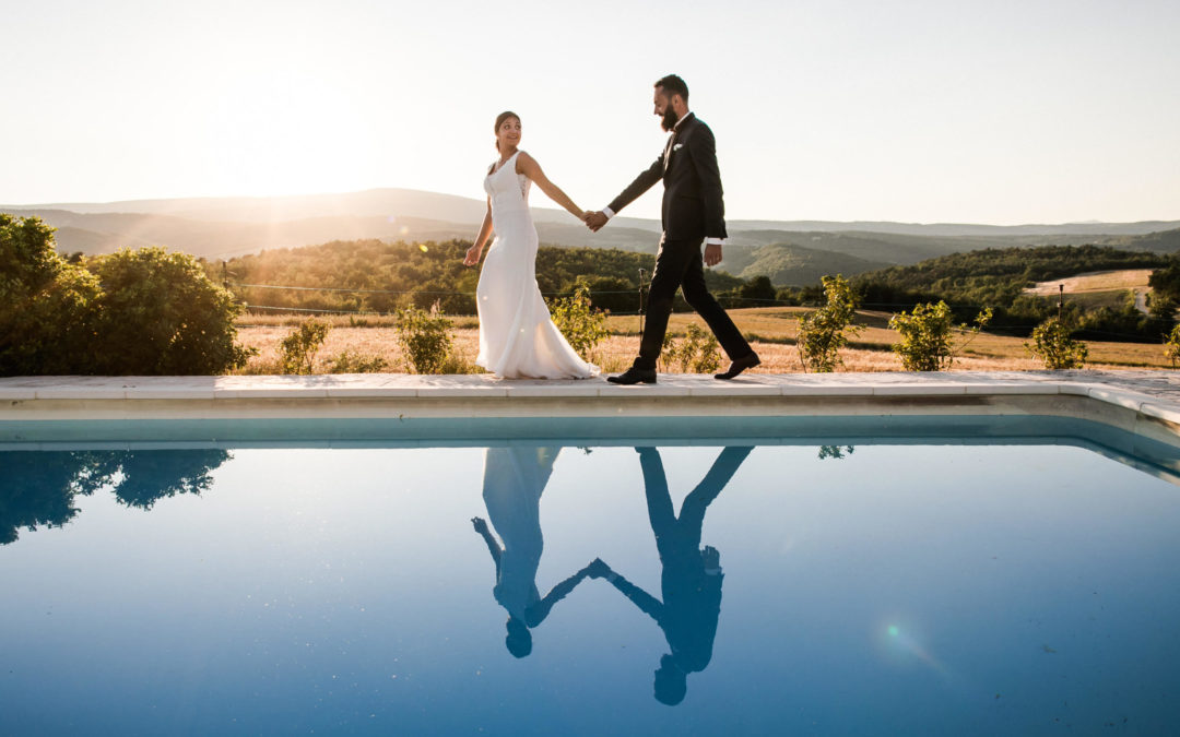 Mariage intimiste dans le Luberon